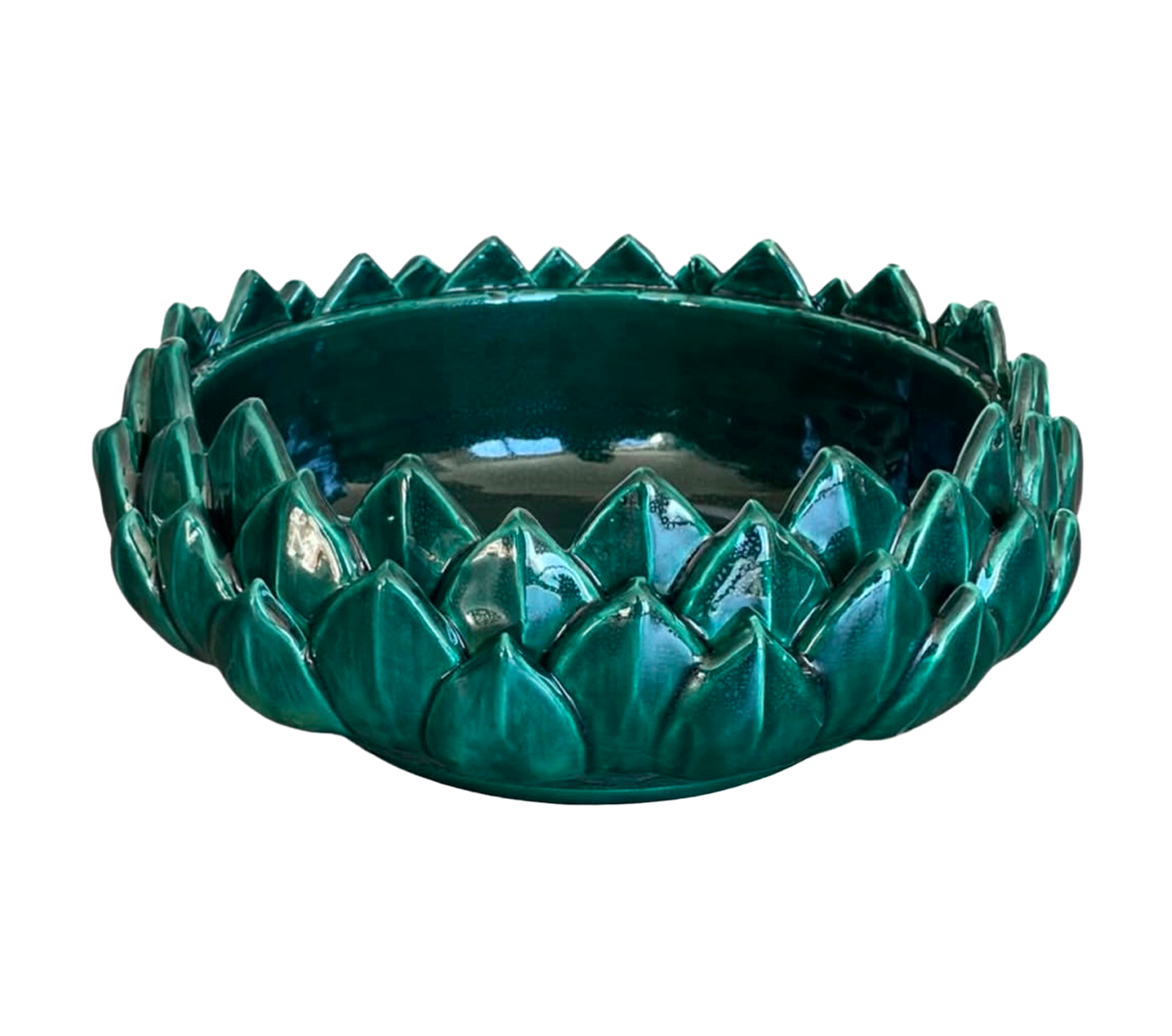 Centrotavola in ceramica artigianale siciliana – Ceramiche Ro&Mar