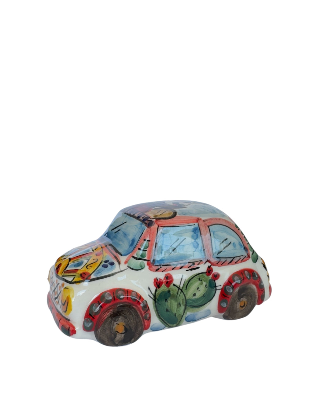 Fiat 500 in Ceramica – Fatta a Mano