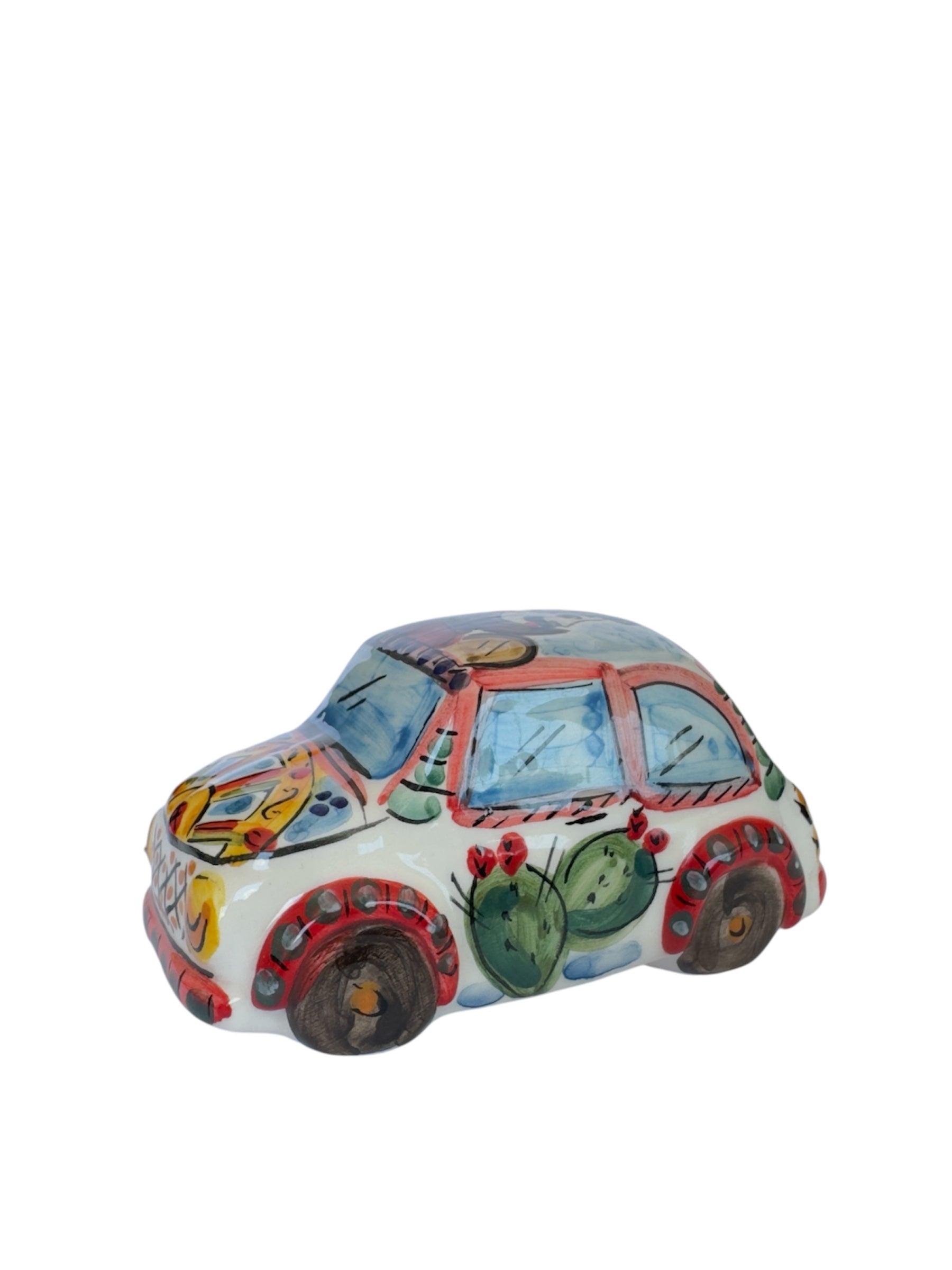 Fiat 500 in Ceramica – Fatta a Mano