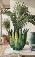 Vaso Agave in ceramica siciliana – 26 cm
