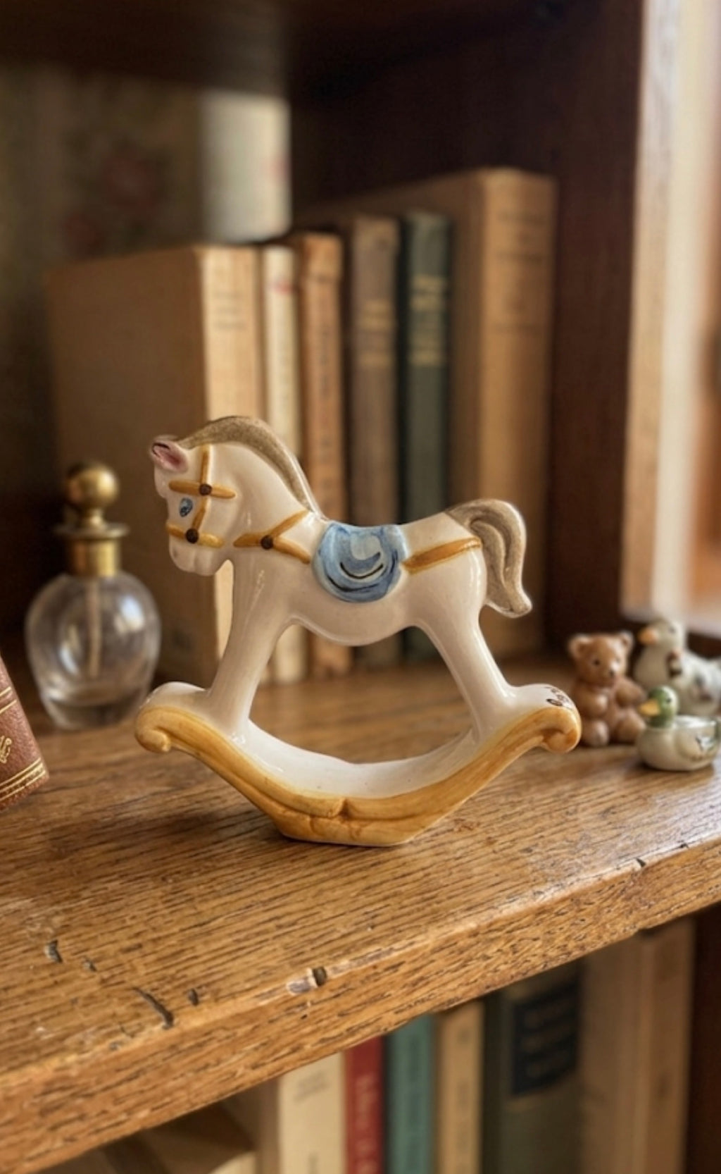 Cavalluccio a Dondolo in Ceramica - Bomboniera artigianale