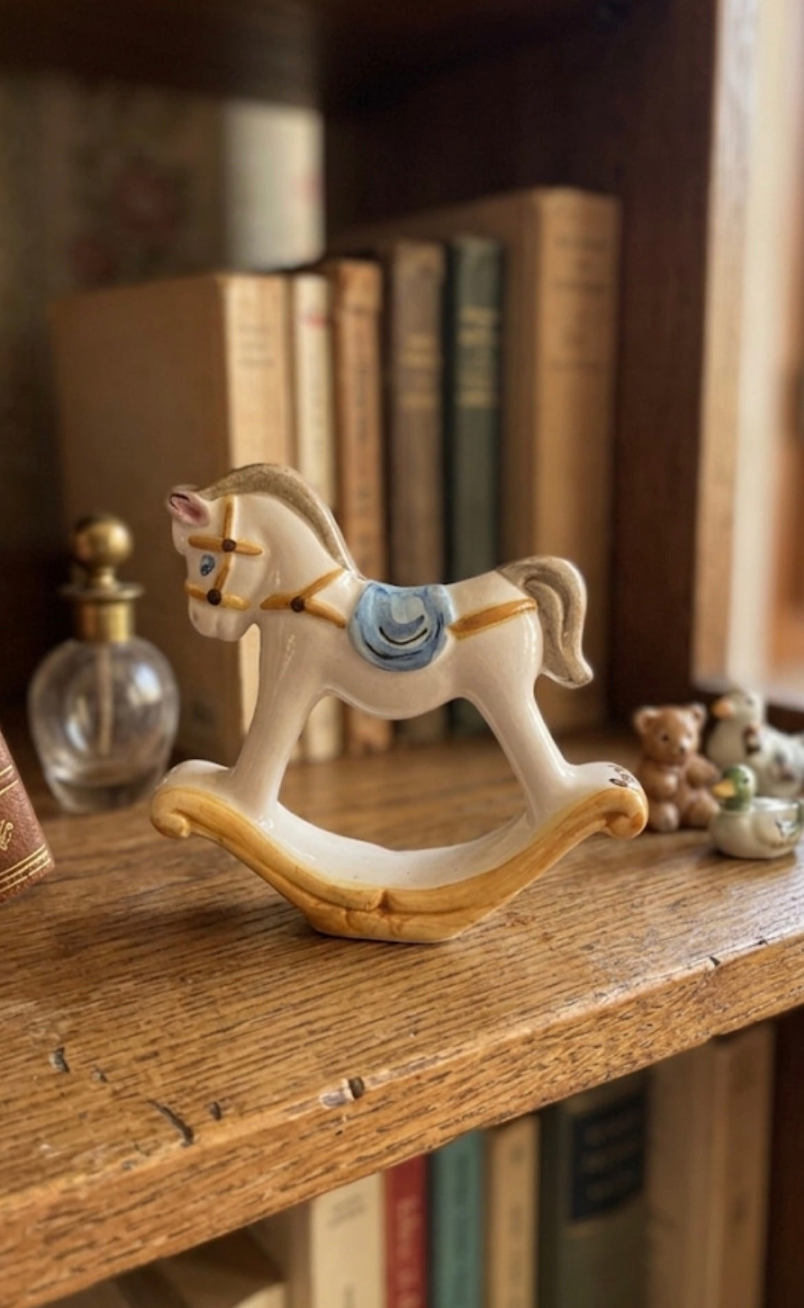 Cavalluccio a Dondolo in Ceramica - Bomboniera artigianale