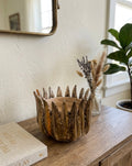 Agave in Ceramica 'Bronzo' – H.17 cm