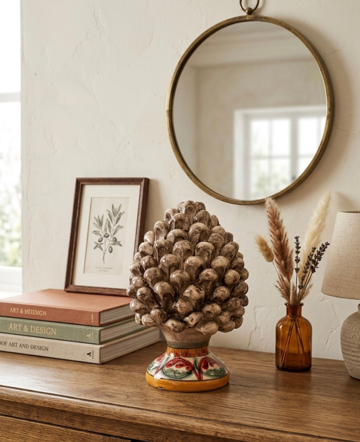Pigna "L'Erede" – Collezione Autore H.20 cm