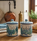 Coppia di Barattoli "Splendore Mediterraneo" – Sale & Zucchero