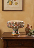 Mezzapigna Murry in Ceramica Decorata - Idea Bomboniera Artigianale
