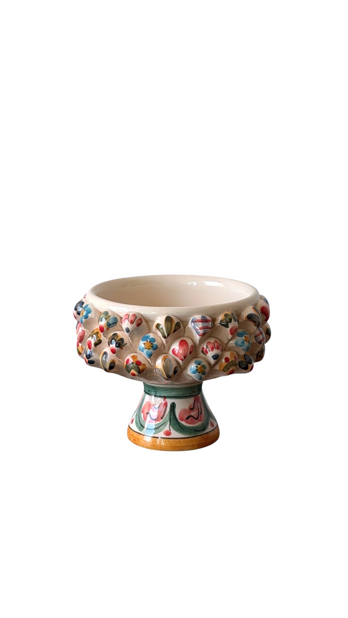 Mezzapigna Murry in Ceramica Decorata - Idea Bomboniera Artigianale